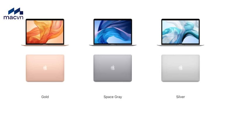 macbook air 13 inch 2020 1 Macbook Air 13 inch 2020 Intel - USED Macbook Air 13 inch 2020 sở hữu vẻ ngoài thời thượng được giới trẻ yêu thích