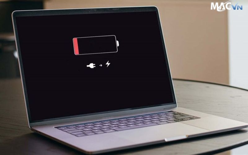 macbook thong bao pin yeu Pin Macbook chai bao nhiêu thì nên thay pin! MacBook Thông báo pin yếu