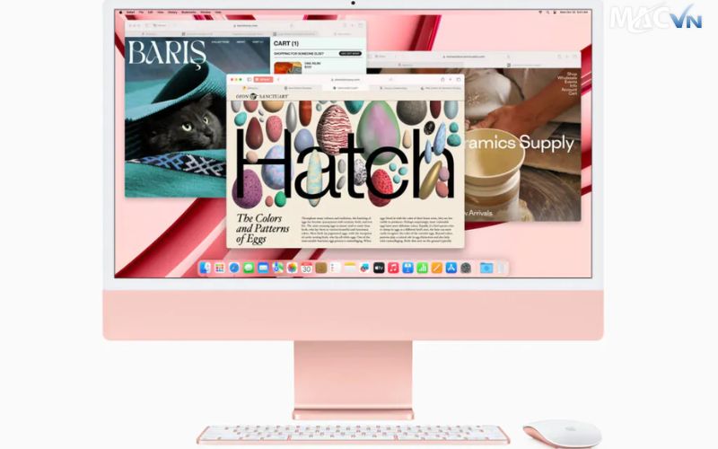 Màn hình Retina sắc nét của imac