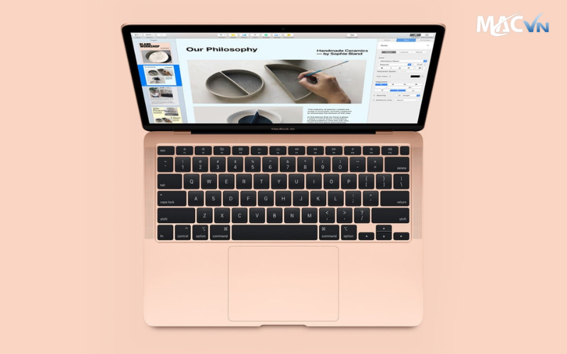 Bàn Phím Và Chuột Của MacBook Air 2020 Với MacBook Air 2019