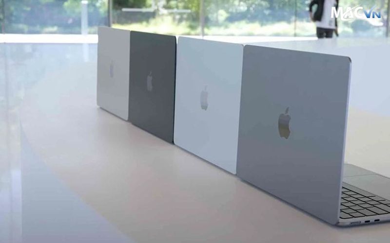 mau macbook air m2 nao phu hop voi ban cach lua mau may tinh theo menh MacBook Air M2 Màu Nào Hợp Với Mệnh Và Nhu Cầu Của Mình ? Cách lựa màu máy tính theo mệnh