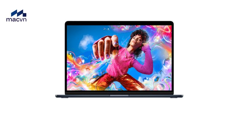 Vẻ ngoài đầy ấn tượng của Macbook Air M2 15 inch