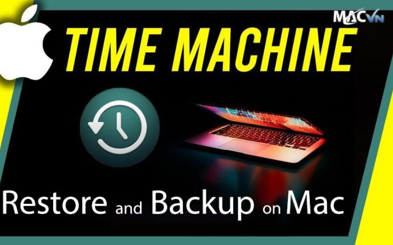 Sao lưu dữ liệu Macbook bằng Time Machine 