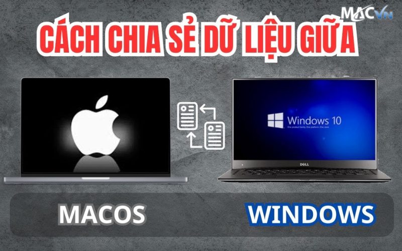 Truy cập file được chia sẻ từ Mac trên hệ điều hành Windows
