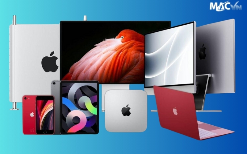 Đa dạng sản phẩm máy tính Apple tại MacVN