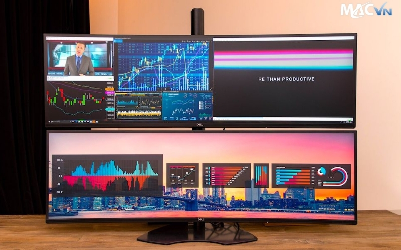 Màn hình Pro Display XDR mang đến góc nhìn siêu rộng với màu sắc và độ trung thực cao