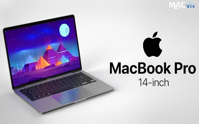 Kích thước màn hình của Mac Pro 14 inch