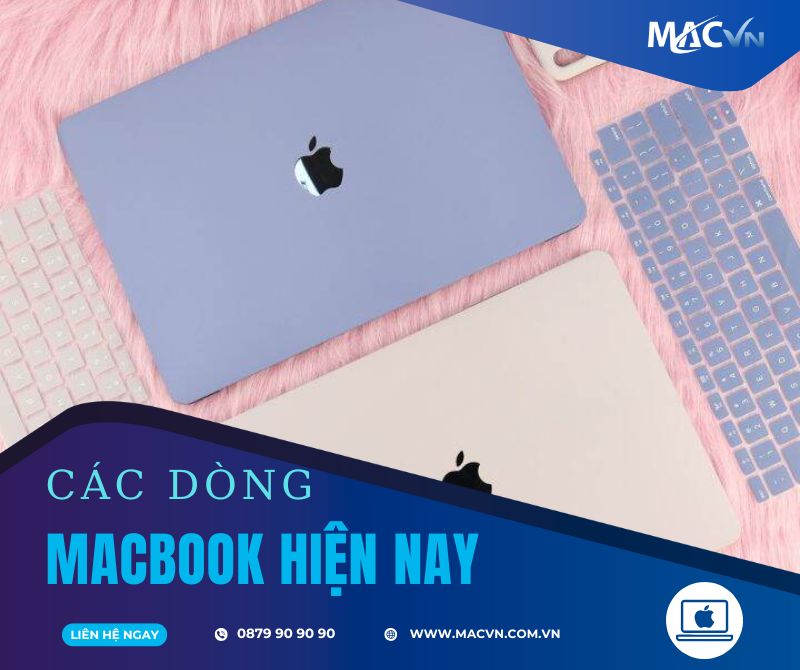 các dòng macbook