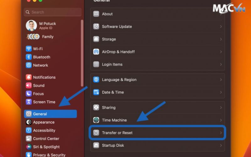 cach reset macbook tren macos sequoia ventura va sonoma Các Cách Reset Lại MacBook Như Mới Đơn Giản Nhất Cách reset MacBook trên macOS Sequoia, Ventura và Sonoma