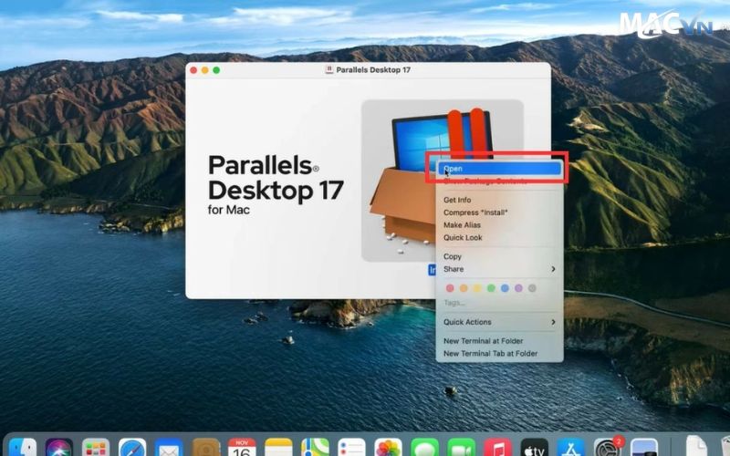 Cài Win cho MacBook bằng máy ảo Parallels Desktop