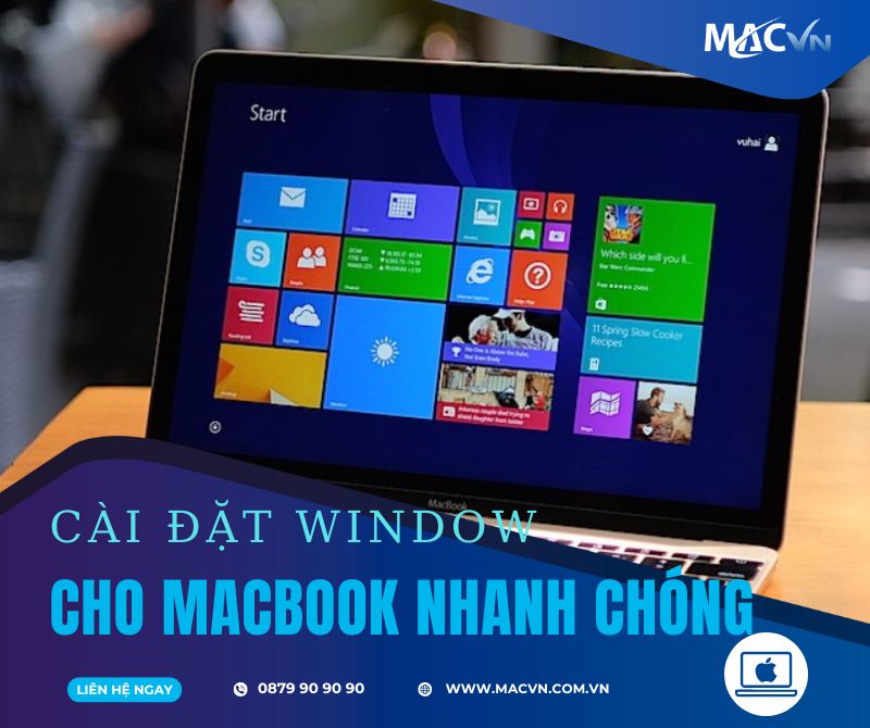 cài win cho macbook