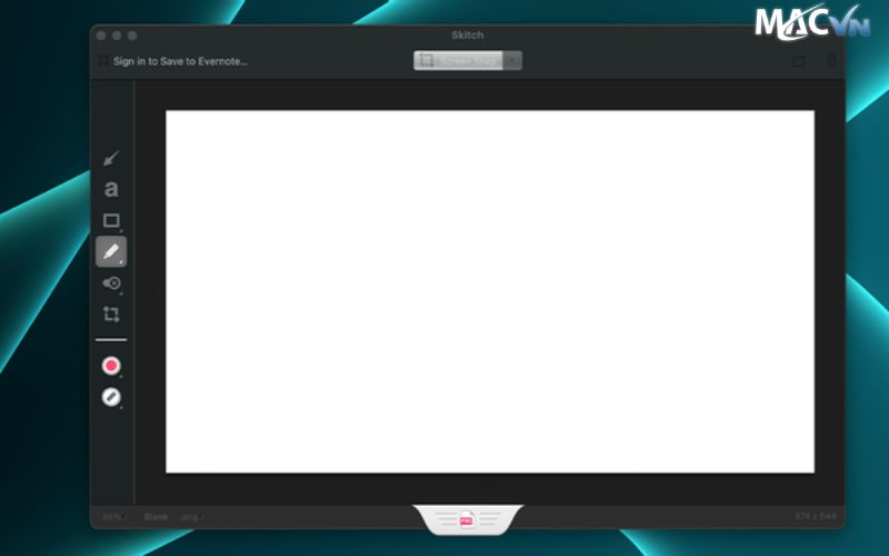 Chụp ảnh màn hình MacBook với phần mềm Skitch