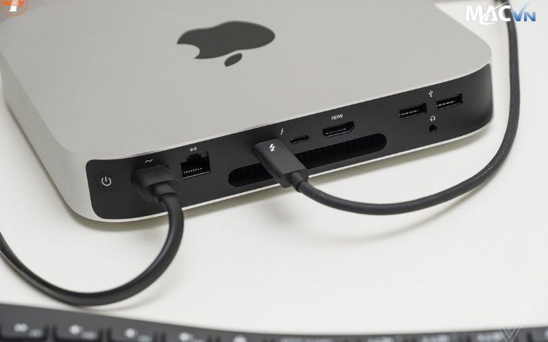 Cổng kết nối đa dạng của Mac Mini