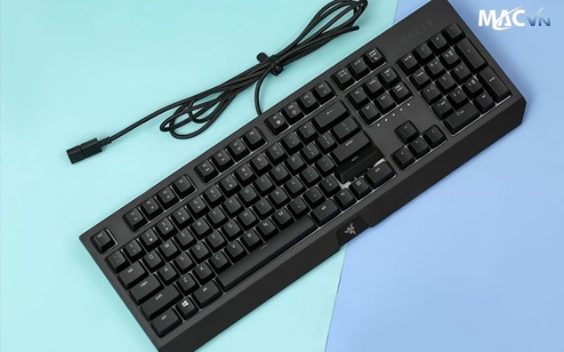 ket noi voi ban phim roi co day Hướng Dẫn SETUP & Sử Dụng Bàn Phím Rời Cho Macbook Pro & Air Kết nối với bàn phím rời có dây cho Macbook
