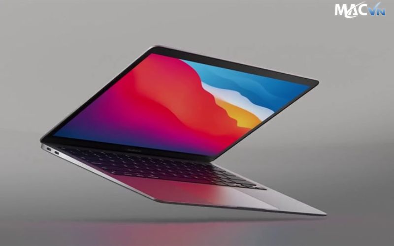 MacBook Air M1 có thiết kế mỏng nhẹ