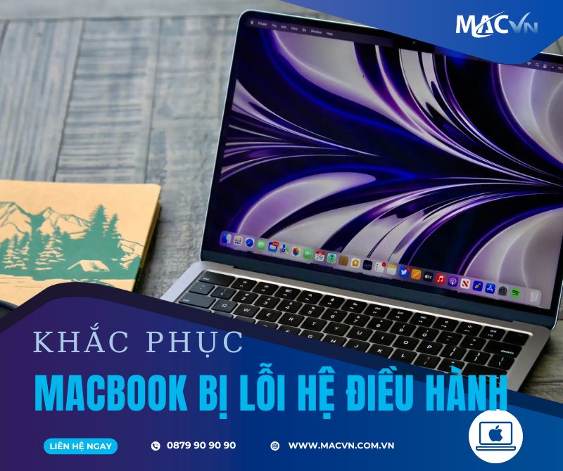 macbook bị lỗi hệ điều hành