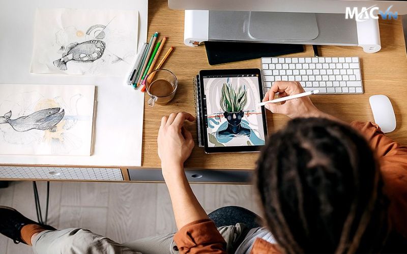nhu cau ve sang tao noi dung hay chinh sua hinh anhvideo Một Số Gợi Ý Nên Chọn Mua iPad Nào? Nhu cầu vẽ, sáng tạo nội dung hay chỉnh sửa hình ảnh/video trong việc nên mua ipad nào