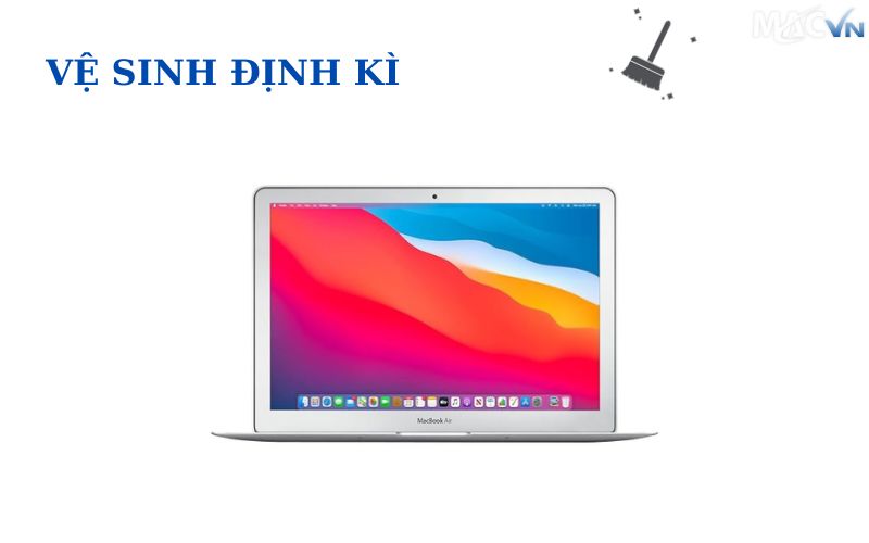 Vệ sinh Macbook Air cũ