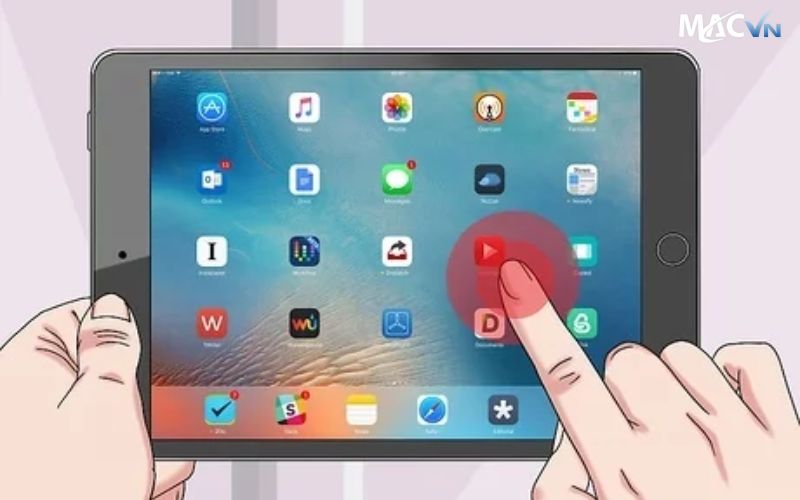 cach go ung dung Các Cách Sử Dụng iPad Pro M4 Đơn Giản Mà Bạn Nên Biết Các bước gỡ ứng dụng trên iPad
