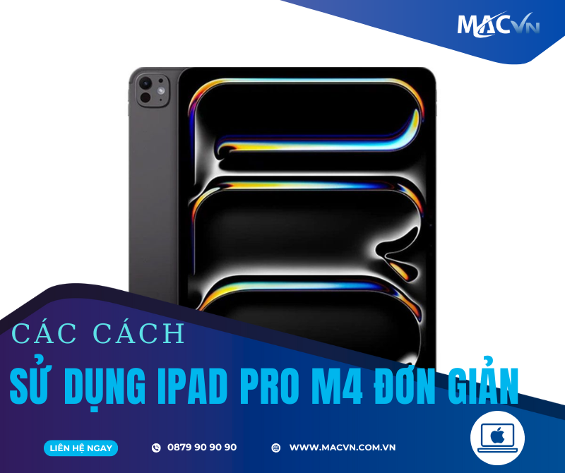 cách sử dụng ipad pro m4