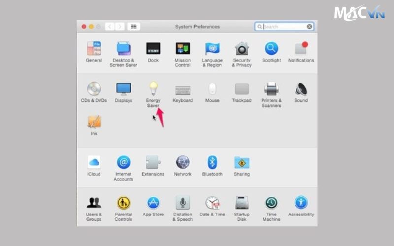 Các bước hẹn giờ bật tắt MacBook
