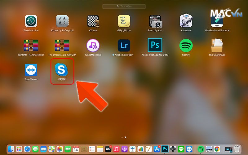 Hướng dẫn cách tắt Mirror My Video trên Skype của MacBook
