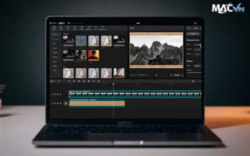 mot so tinh nang co the khong day du nhu tren dien thoai Cách Tải CapCut Cho Macbook Đơn Giản Và Nhanh Chóng Một số hạn chế khi tải CapCut cho Macbook