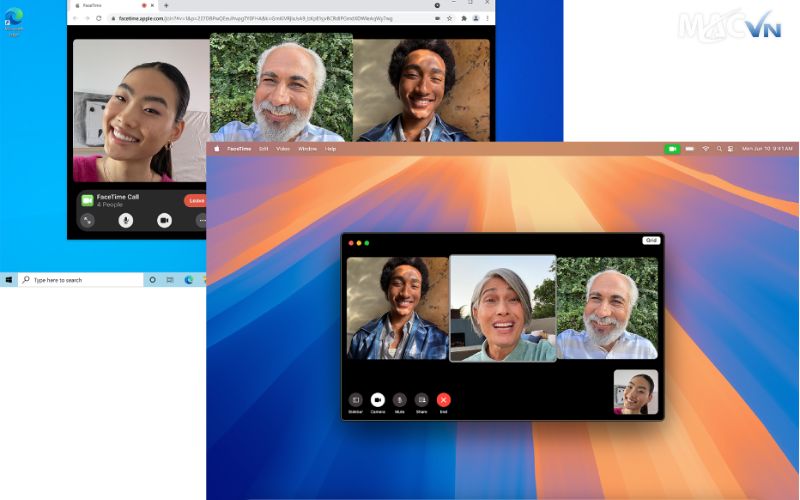 Nguyên nhân camera bị ngược là do cài đặt ngược trong các ứng dụng video call trên MacBook
