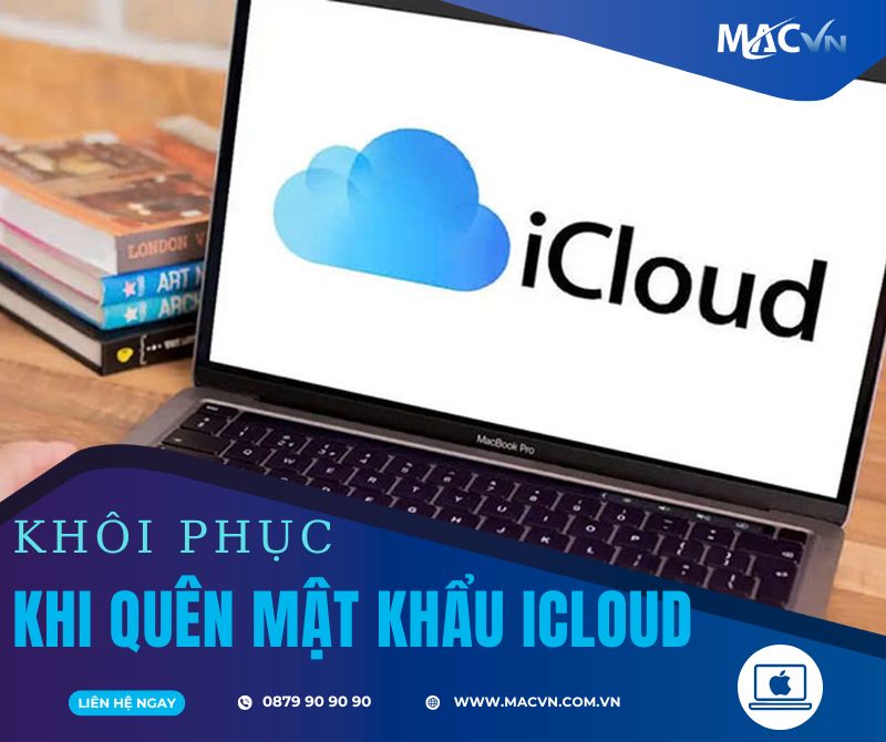quên mật khẩu icloud