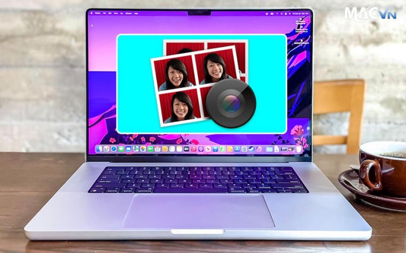 Hướng dẫn Sử Dụng Photo Booth Để Kiểm Tra Camera của MacBook
