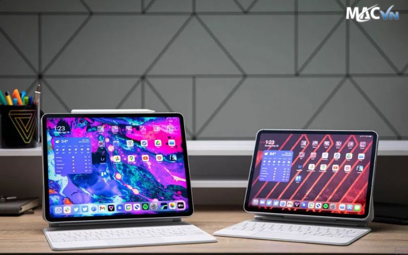 Thiết kế sang trọng cùng màn hình Liquid Retina của dòng iPad Pro M1