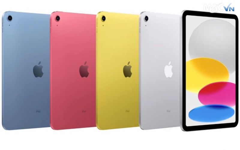 thiet ke tre trung hien dai cua ipad gen 10 iPad Gen 10 Wifi 256GB Thiết kế trẻ trung, hiện đại của iPad Gen 10
