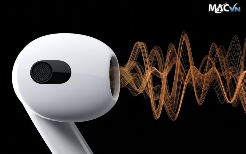 Cảm biến và công nghệ âm thanh vượt trội của Airpods 3 Magsafe 