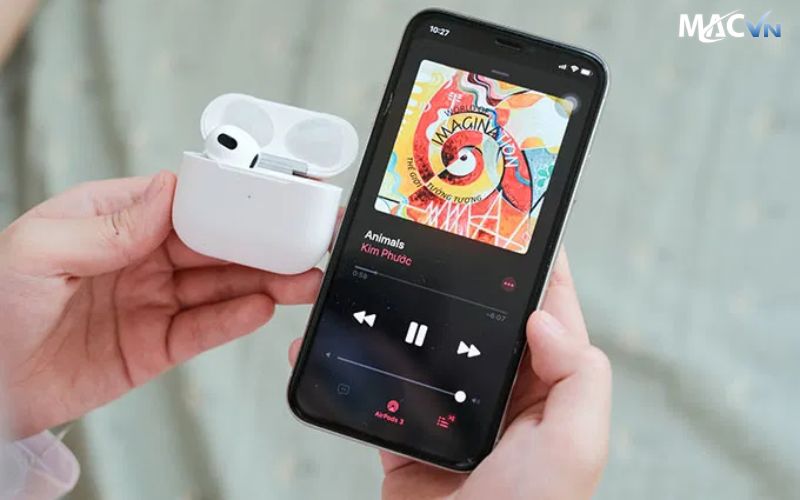 Kết nối hoàn hảo với các thiết bị khác của Airpods 3 Magsafe 