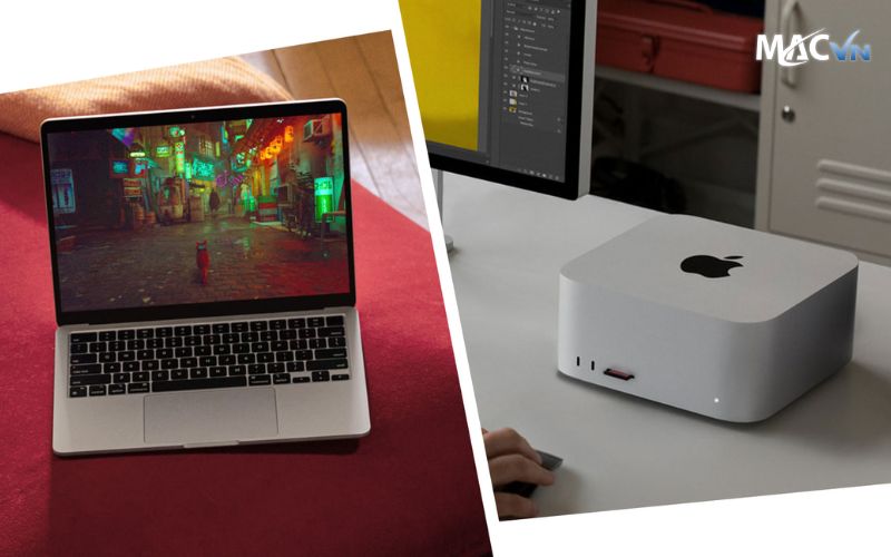 So sánh pin và tính di động của MacBook Pro M4, Mac Mini M4 Vs M4 Pro