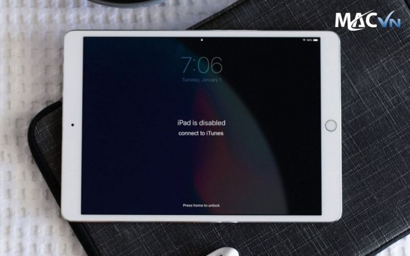 Những nguyên nhân khiến iPad bị vô hiệu hóa