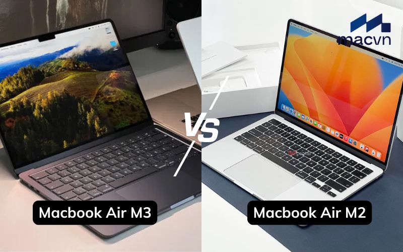 Thiết kế: M3 và M2 gần như giống nhau