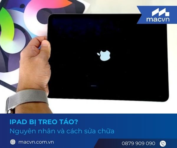 Ipad bị treo táo
