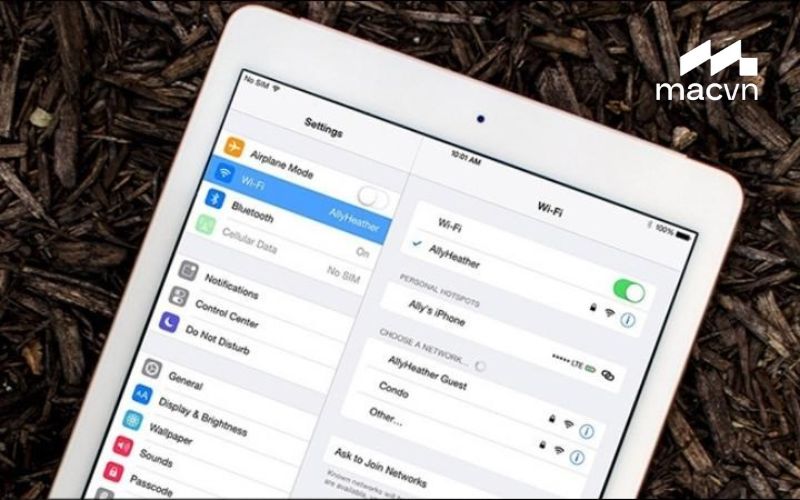 Kiểm tra kết nối Wi-Fi, Bluetooth và cổng sạc