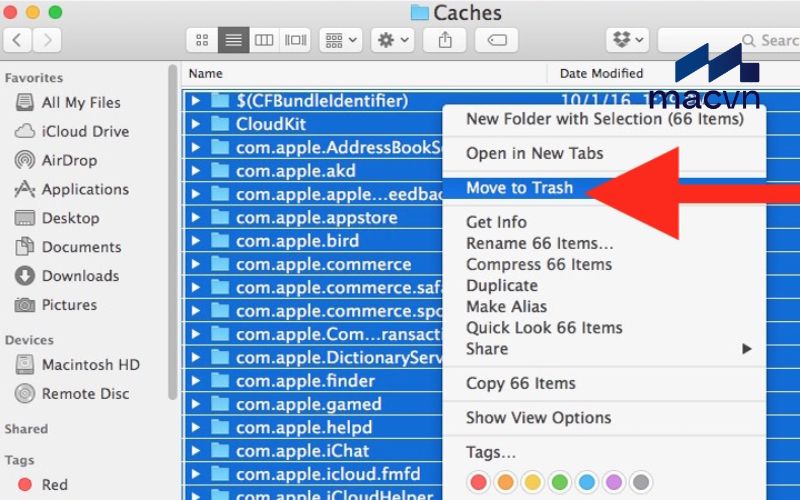 Dọn dẹp bộ nhớ cache