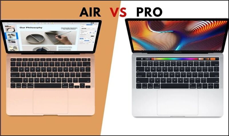 Cả 2 dòng máy đều sở hữu chip M series mạnh mẽ, thời lượng pin ấn tượng