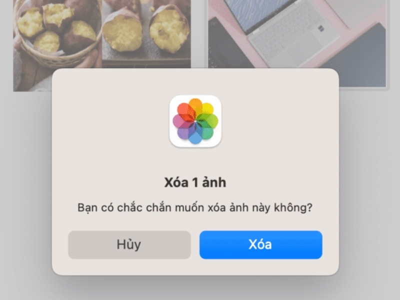 Nhấn vào nút xác nhận xóa để hoàn thành Nhấn vào nút xác nhận xóa để hoàn thành
