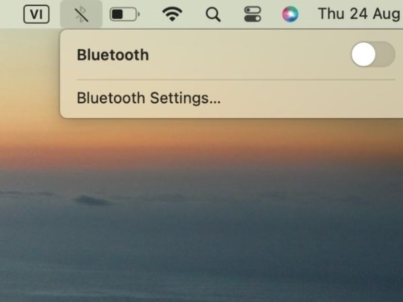 Hãy thử tắt kết nối Bluetooth