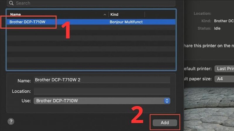 Nhấn lệnh xác nhận Add để hai thiết bị đồng bộ với nhau