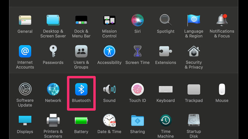 Vào phần Cài đặt rồi chọn mục Bluetooth