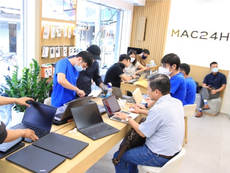 MAC24H hỗ trợ kiểm tra lỗi Macbook nhanh chóng