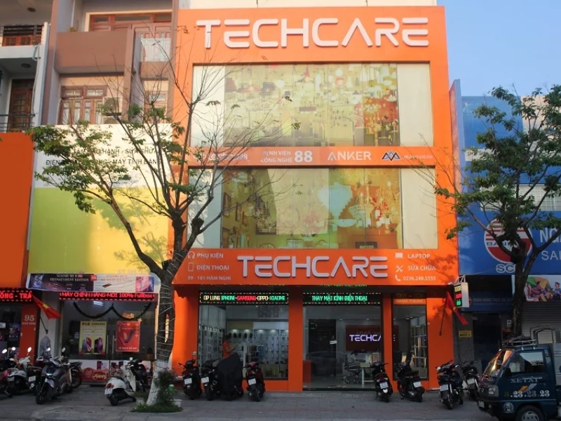 Techcare đơn vị sửa chữa laptop và điện thoại uy tín tại Đà Nẵng